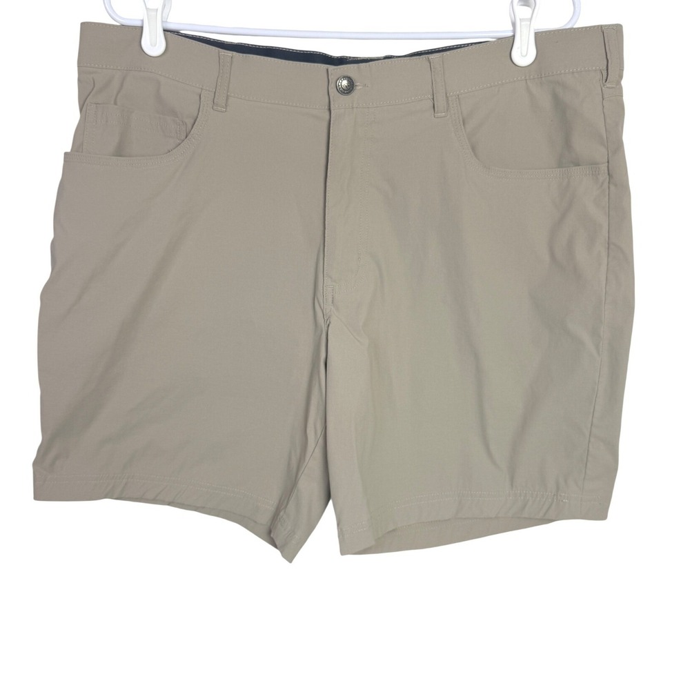 RedHead Mens Tan‎ Utility Hiking Shorts Size 40 Nylon Spandex Stretch